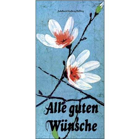 Alle guten Wünsche wünsche ich Dir