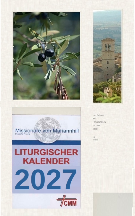 Liturgischer Abrei&szlig;kalender 2027 B (GROSSDRUCK)
